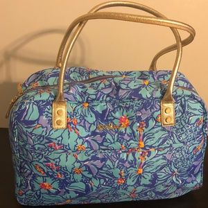 Lilly Pulitzer Boarding Bag Carry On - Iris Blue Mai Tai